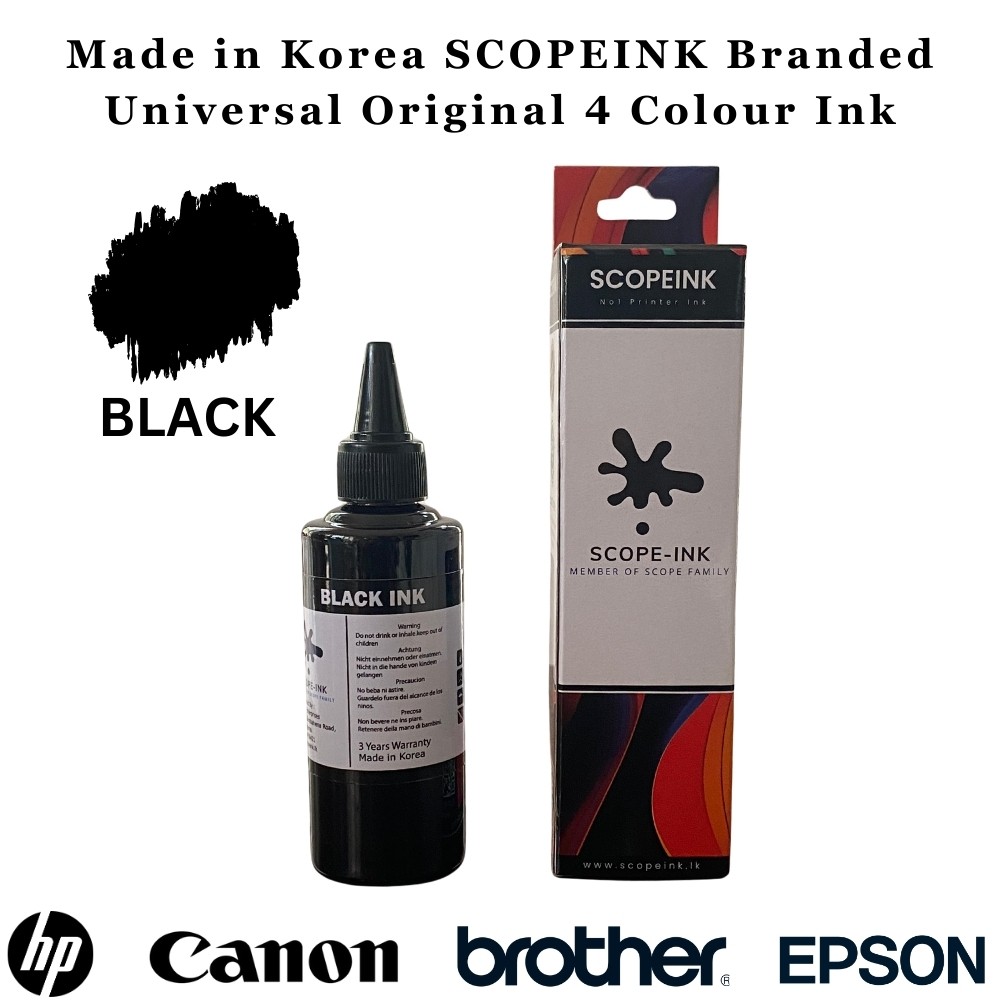 Korean 100ml Black Ink