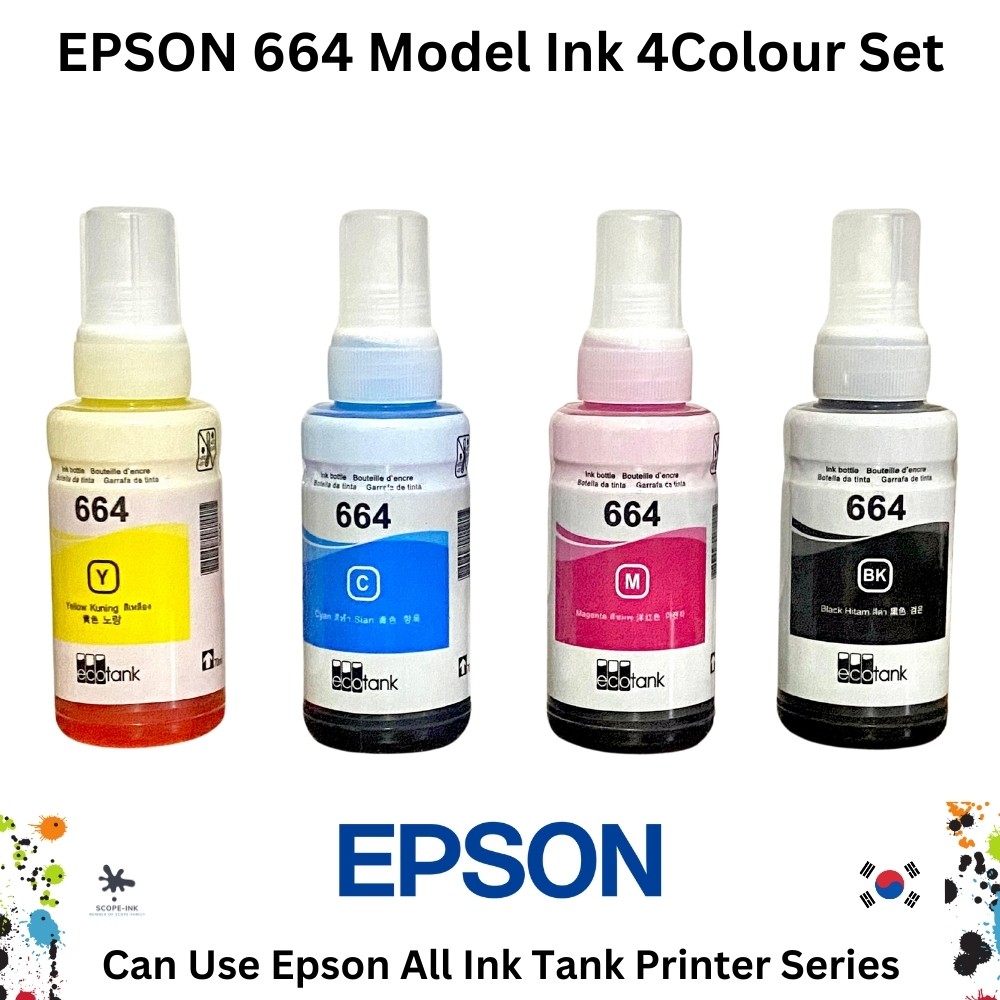 Epson 664 Ink Model 4Colour Set