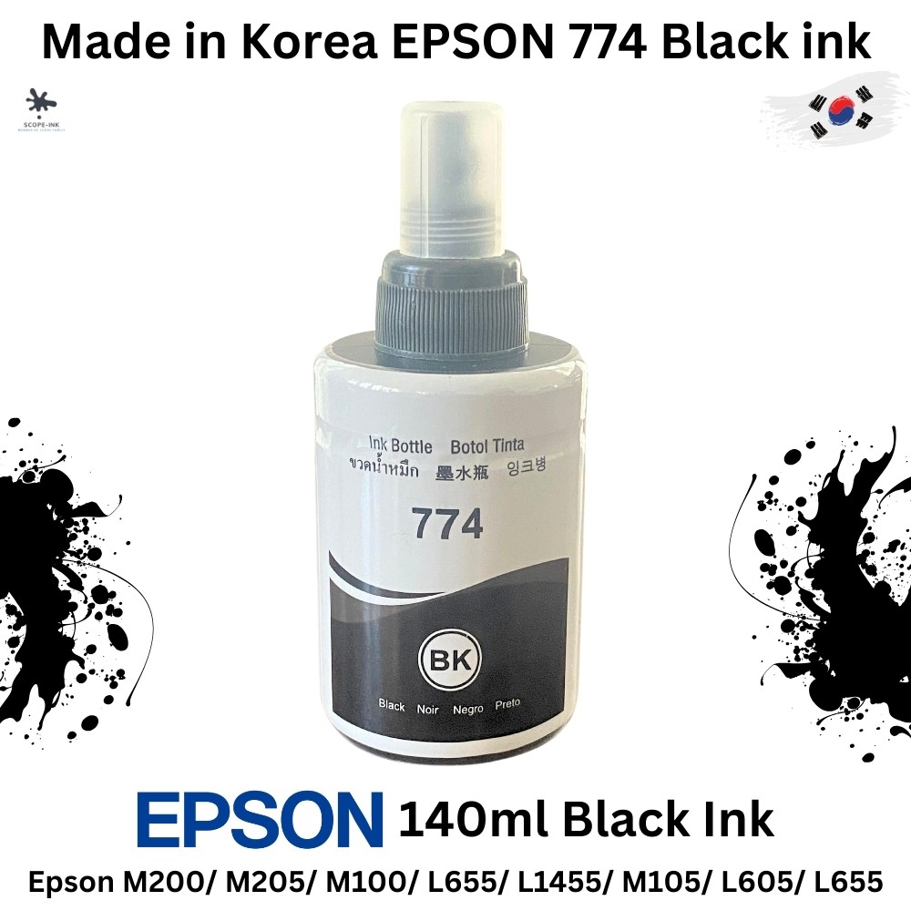 Epson 774 Pigment Black Ink 140ml