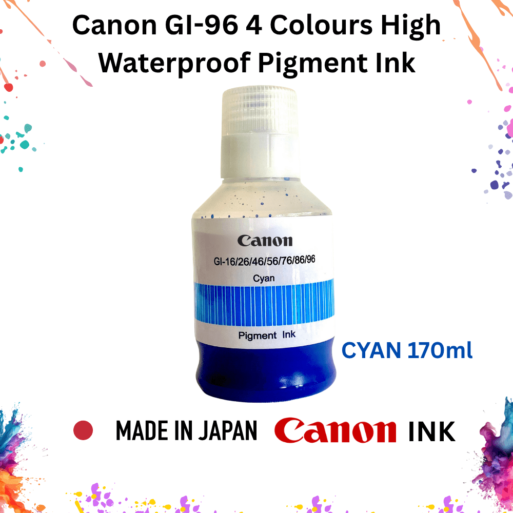 Canon GI 86-96 Pigemnt Model Ink 4Colour Set
