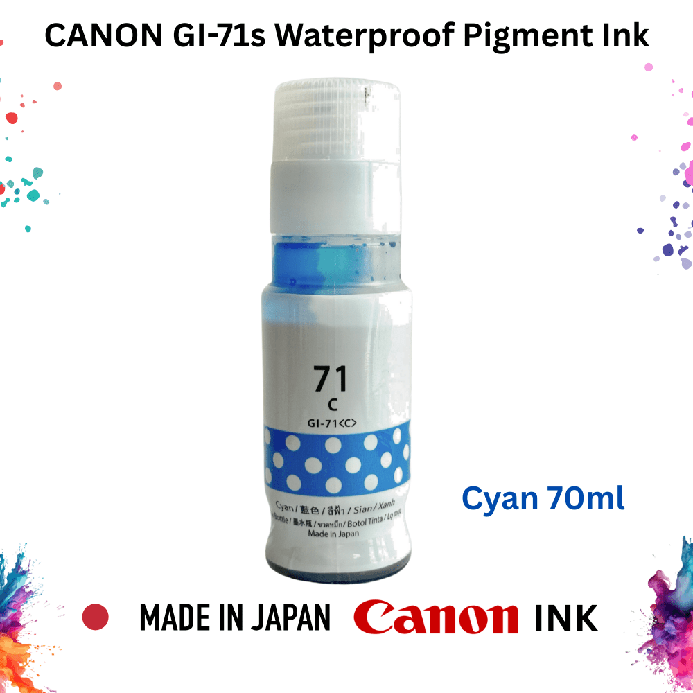Canon GI71 Pigemnt Model Ink 4Colour Set
